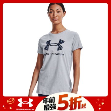 【UNDER ARMOUR】UA 女 Training Graphics短T-Shirt-優惠商品