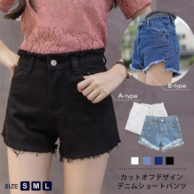 デニム ショートパンツ レディース 白 短パン パンツ ジーンズ ジーパン ズボン ボトムス 春 夏 春夏 大人 デニムパンツ 代 30代 40代 ママ 母 Ol 通販 Lineポイント最大get Lineショッピング