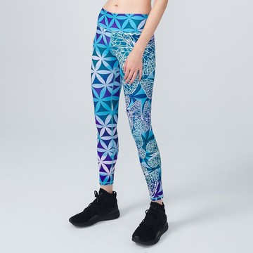 【Miracle】瑜珈褲│生命之花 Flowering