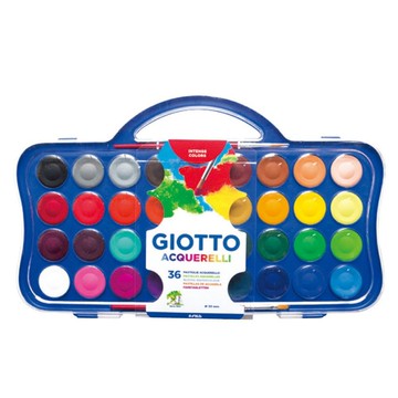 【義大利GIOTTO】水彩粉餅36色