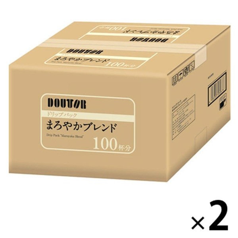 本日特価　ドトールドリップコーヒー　100パックx2種(200パック