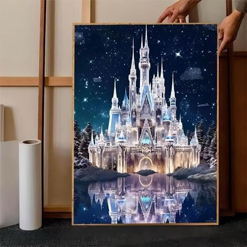 創彩 5D鑽石畫 40x30cm  1個