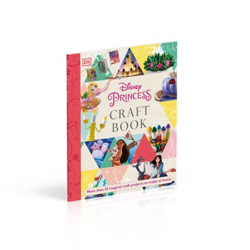 DK Disney Princess Craft Book(迪士尼公主手作活動書書)