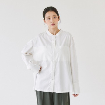 【Simply Yours】天絲棉長袖襯衫 白F