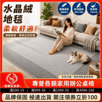 【台灣免運】北歐風水晶絨地毯 地毯地墊 地毯 地墊地毯 客廳地毯 地毯臥室 客廳地墊 地墊 地毯客廳 房間地毯 止滑地墊