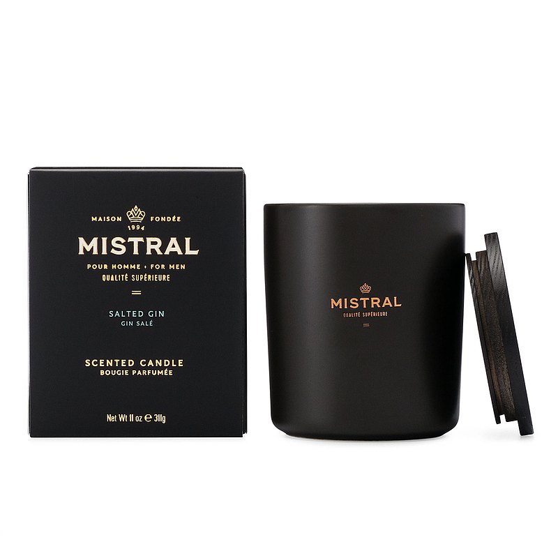 Mistral - 海風琴酒 香氛蠟燭 / 居家室內芳香 / 無毒精油蠟燭