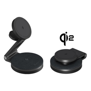 【亞果元素】Mag 360 Qi2 雙15W三合一旅行磁吸無線充電座