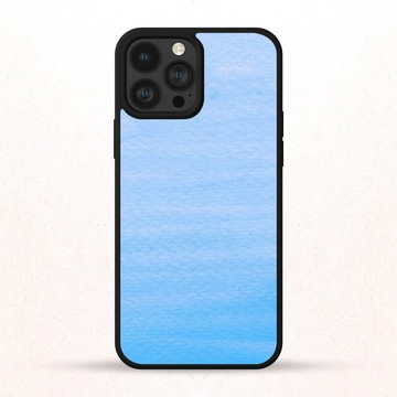 藍色水彩3 iPhone手機殼 三星手機殼