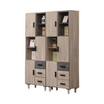 Homelike 喜家居4.4尺六抽書櫃(2256)