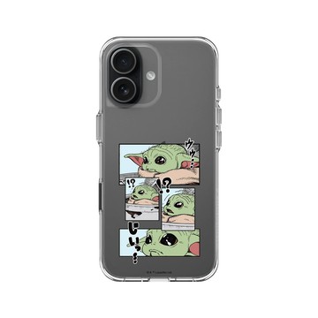 iPhone 17 Clear Case（相機按鈕） 透明 - Star Wars - The Mandalorian - 曼達洛人 - 古古漫畫風