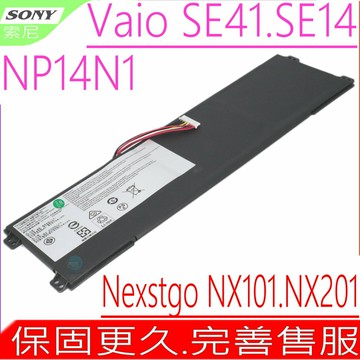 SONY NP14N1 NP15N1 電池 原裝 索尼 VAIO SE VJSE41G11W SE41  GETAC 神基 Nexstgo Primus NX101 NX201 NP14N1TW001P NZ14N1 NX301 VJSE42G11W NP14V3