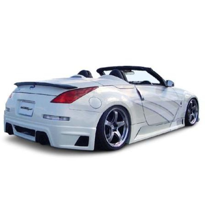 ウェーバースポーツ フェアレディZ Z33 リアバンパー Ver.2 リアダクトFRPタイプ 未塗装 WEBER SPORTS | LINEショッピング