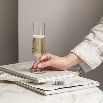 Orrefors 自由之心-香檳杯2入