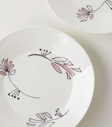 Serax x Marni Fiore Rosa set of 2 deep plates