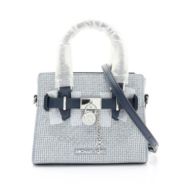 MICHAEL KORS 麥可寇斯 藍色丹寧 Hamilton XS 兩用包 【二手名牌BRAND OFF】