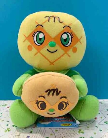 【震撼精品百貨】麵包超人 Anpanman 麵包超人絨毛娃娃/玩偶-御飯糰菠蘿#79417 震撼日式精品百貨