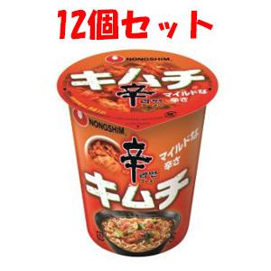 「農心ジャパン」 辛ラーメン キムチ カップ 68g×12個セット 「フード・飲料」