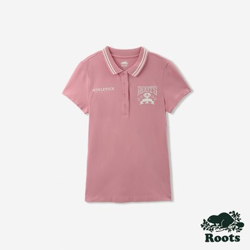 Roots女裝- ATHLETIC REMIX SLIM FIT 短袖POLO衫