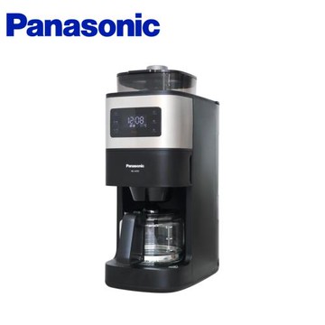 買就送咖啡豆↗【Panasonic國際牌】6人份全自動雙研磨美式咖啡機NC-A701-庫