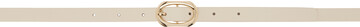 ANINE BING 灰白色 Mini Signature Link 腰带