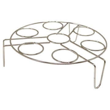 上手家居 多功能不鏽鋼蒸蛋架  17cm  1個