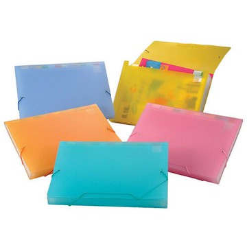 HFP WP EL4302 果凍色12層風琴夾【領券滿額再折千12/31止】