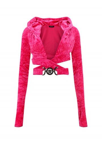 Versace - Biggie Medusa Hoodie - Womens - Pink