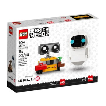 【台中翔智積木】LEGO 樂高  BrickHeadz 40619 EVE & WALL-E 伊芙與瓦力