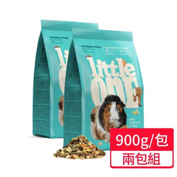 【Little one】天竺鼠飼料 900g/包;兩包組