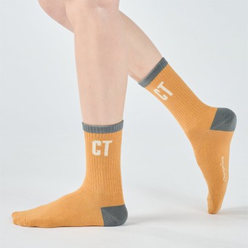 1896 中筒襪 -   暖黃(F)