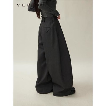 VERMO 秋冬季的廓形態度 挺括羊毛混紡 立體裁剪楊桃廓形西裝褲