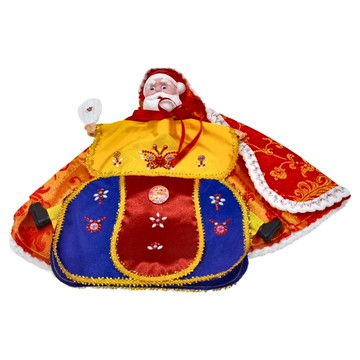 A-ONE 匯旺 聖誕老人 可愛披風布袋戲偶  1個  1