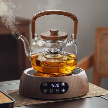 電陶爐玻璃蒸煮茶壺家用養生泡茶壺耐高溫燒水煮茶器小型茶爐套裝