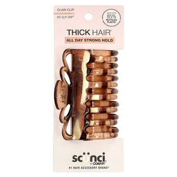 Scunci, Thick Hair®，No-Slip Grip®，爪夾，1 個
