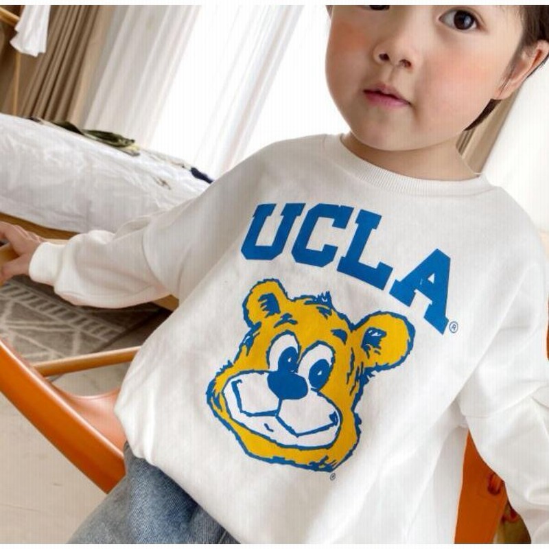 Ucla 春 新作 韓国で人気 トップス スウェット パーカー キッズ 子ども服 通販 Lineポイント最大0 5 Get Lineショッピング
