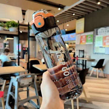 新品上市運動水杯塑料夏季學生大容量杯子帶茶隔耐高溫水壺便攜直飲隨手杯0501 BNDG