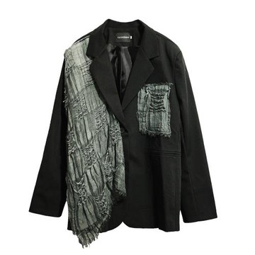 FLEE BASEMENT 高級感小眾設計暗黑西服男女寬松休閑百搭西裝外套