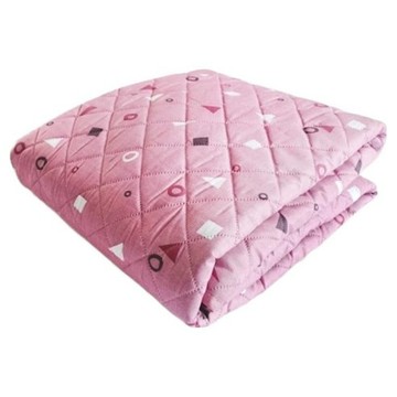 【出清品】37_SDL 山多力 韓國原裝單人電熱毯 KR3500J 幾何粉, 180 x 100cm, 1條
