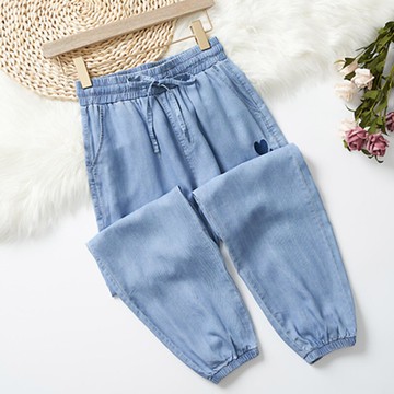 品牌折扣店商場專柜撤柜女裝尾貨清倉夏裝高腰薄款束腳牛仔褲女潮