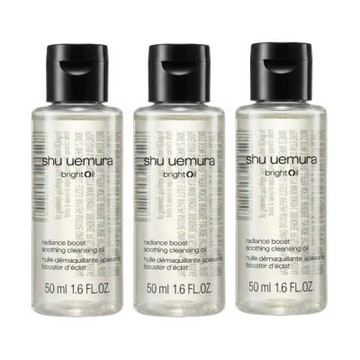 Shu uemura 植村秀 酒粕活酵淨亮潔顏油50ml 三入組 公司貨