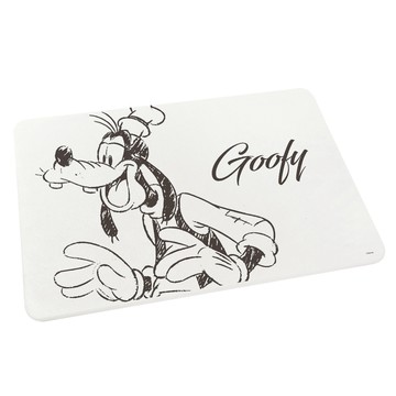 台灣製造 正版授權 迪士尼 珪藻土吸水地墊-高飛60*40*0.9cm_廠商直送