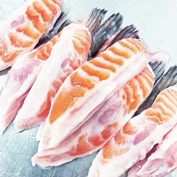 鮭魚腹鰭肉 (200g±10%/包)【甲上生鮮】