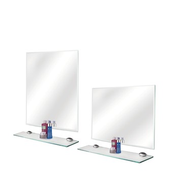 加大方型無銅雙向掛鏡-70*50cm(附平台)