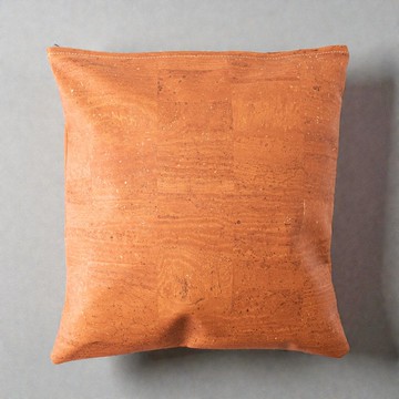 Talawa Cork 軟木皮革抱枕套 (肉桂色)
