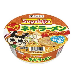 寿がきや カップSUGAKIYAネギラーメン 102G×12個