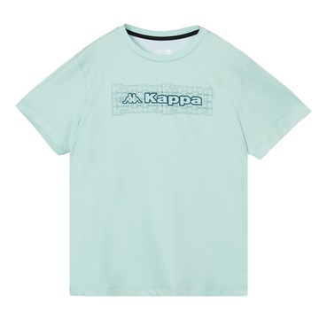 KAPPA 義大利時尚女性短袖圓領衫 粉綠 351W7ZWW5F