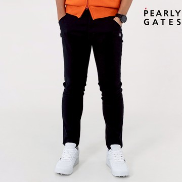 【ṔEARLY GATES】男款深藍色天然素材彈力極佳觸感親膚編紋長褲 JGU81001