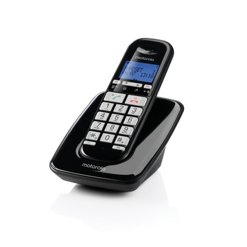 MOTOROLA 大字鍵DECT無線單機S3001黑色