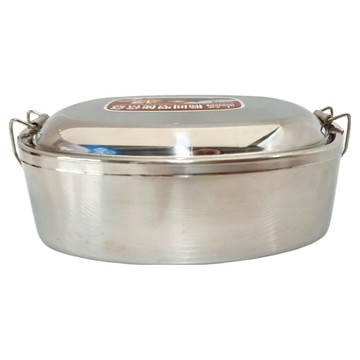 OSAMA 王樣 便當盒 17cm 304不銹鋼 SGS檢驗合格  銀色  1個