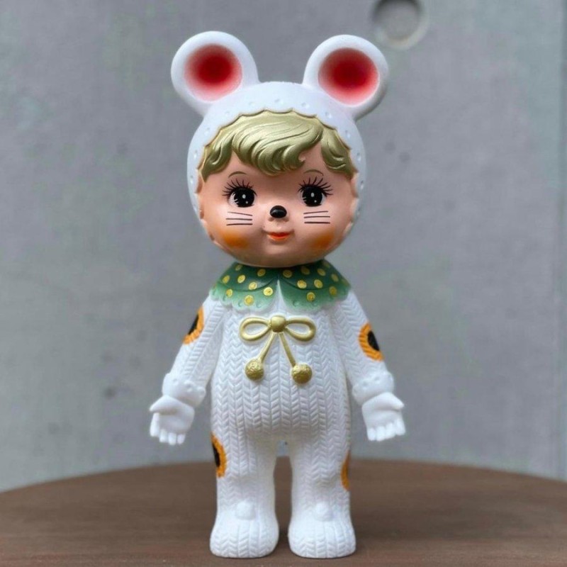 昭和レトロ　ソフビ　なかよしどうぶつ　ペットちゃん　おもちゃ なかよし チャーミーちゃん アニマルシリーズ 三毛猫 キャット